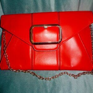 NWT Orange Banana Republic Shoulder/Clutch Bag